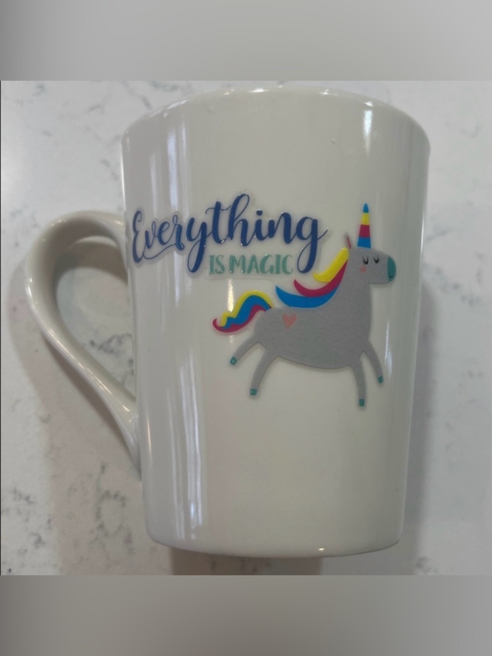 White ceramic mug “Everything is Magic"
